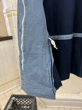 Load image into Gallery viewer, 2000s Mandarina Duck Raw Cut Coated Fabric Shirt Jacket with Contrast Detailing - Size M
