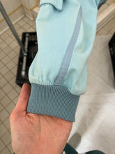Load image into Gallery viewer, 1980s Armani Baby Blue Light Cotton Cropped Bomber with Tonal Piping - Size L