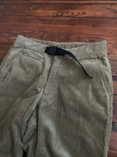 Load image into Gallery viewer, 1998 General Research Thick Khaki Corduroy Parasite Pants with Orange Knee Pads - Size M