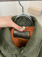 Load image into Gallery viewer, 1990s Armani Jeans Faded Green Trucker Jacket - Size L
