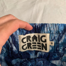 Load image into Gallery viewer, ss2014 Craig Green Tiedye Cotton Pants with Elastic Waistband and Cuffs - Size M