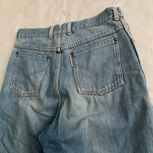 Load image into Gallery viewer, 1990s CDGH Faded Vintage White Label Denim with Knee Blowout - Size S