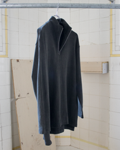 Load image into Gallery viewer, 1990s Yohji Yamamoto Textured Faded Quarter Zip Pullover - Size L
