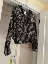Load image into Gallery viewer, ss1996 Issey Miyake Light Cropped Paisley Jacket with Layered Pocket Details - Size M