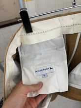Load image into Gallery viewer, 1990s Joe Casely Hayford Cotton Twill Work Trousers with Zipper Detailing - Size M