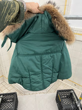 Load image into Gallery viewer, 1980s Marithe Francois Girbaud x Closed Cropped Batwing Bomber with Fur Trim Collar - Size S