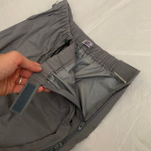 Load image into Gallery viewer, 1990s Lad Musician Gunmetal Full Side Zip Nylon Pants - Size OS