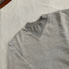 Load image into Gallery viewer, 1990s Katharine Hamnett Heather Grey Articulate Neck and Cuff Ribbing - Size M