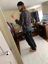 Load image into Gallery viewer, 1980s CDGH Earth Tone Plaid Work Blouson - Size L