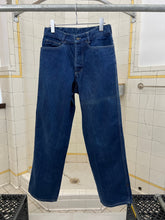 Load image into Gallery viewer, 2000s Samsonite ‘Travel Wear’ Denim with Hem Cuff Snap Detail - Size XS