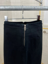 Load image into Gallery viewer, 2000s Mandarina Duck Black Workskirt with Hidden Front Pockets - Size XS