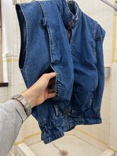Load image into Gallery viewer, 1980s Marithe Francois Girbaud Denim Life Preserver Vest - Size L