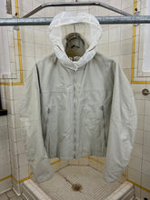 Load image into Gallery viewer, Late 1990s Mandarina Duck Light Grey Technical Jacket with Packable Hood - Size S