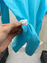 Load image into Gallery viewer, ss2004 Issey Miyake Electric Blue and Green Matisse Design Shirt - Size S
