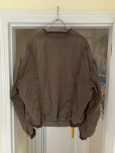 Load image into Gallery viewer, 1990s Armani Faded Brown Oversized Bomber Jacket with Contrast Detailing - Size XXL