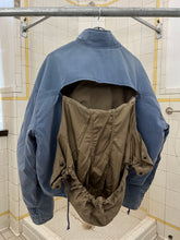 Load image into Gallery viewer, aw1983 Armani Padded Cropped Bomber with Hidden Hood in Backzip - Size L