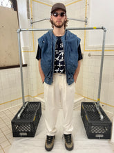 Load image into Gallery viewer, 1980s Marithe Francois Girbaud Pleated Belt Loops with Curved Side Seam Pockets - Size S