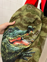 Load image into Gallery viewer, ss2019 Bernhard Willhelm Oversized Tote with Alligator Print - Size OS