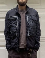 Load image into Gallery viewer, 2001 Vintage Burton Snowboarding x Acronym x Hiroshi Fujiwara Black Analog Q Cargo Jacket - Size XL