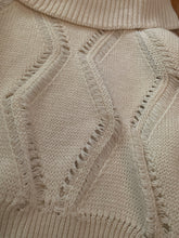 Load image into Gallery viewer, 1980s Issey Miyake Wide Oversized Turtleneck Mix Gauged Knitted Sweater - Size M