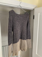 Load image into Gallery viewer, aw1993 CDGH+ Grey Dip Dyed Knitted Sweater - Size OS