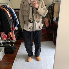 Load image into Gallery viewer, 1998 General Research Parasite 74 Pocket Grey Hunting Jacket - Size L