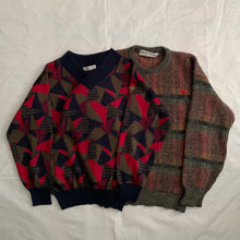 Load image into Gallery viewer, 1980s Armani Geometric Cropped Sweater - Size M