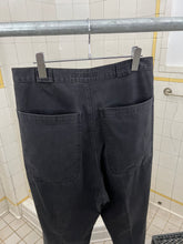 Load image into Gallery viewer, 1980s Katharine Hamnett Washed Black Pleated Tapered Trousers - Size M