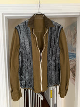 Load image into Gallery viewer, ss1999 CDGH+ Reversible Olive Work Jacket with Frill Lining - Size M