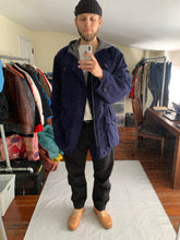 Load image into Gallery viewer, 1990s Katharine Hamnett Navy Parka - Size M