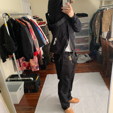 Load image into Gallery viewer, 2015 Kiko Kostadinov x Stussy Split Reconstructed Black Hoodie - Size XL