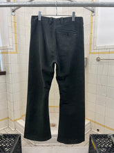 Load image into Gallery viewer, 2000s Vintage Kostas Murkudis Dual Zipper Crotch Flap Flare Trousers - Size M