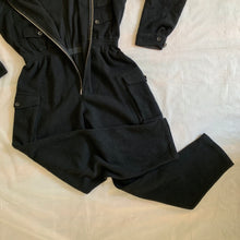 Load image into Gallery viewer, 1990s Yohji Yamamoto Fur Hooded Boiler Suit - Size S