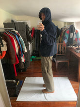 Load image into Gallery viewer, 1940s Vintage WW2 US Navy Dark Blue Gunner Smock - Size XL