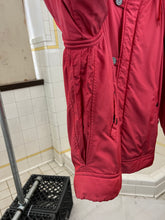 Load image into Gallery viewer, 1990s Armani Iridescent Pink Hooded Bomber - Size L