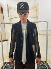 Load image into Gallery viewer, 2000s Ron Orb Futuristic Paneled Suit Jacket - Size S