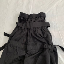 Load image into Gallery viewer, aw2015 Craig Green Black Oversized Bondage Parachute Pants - Size OS