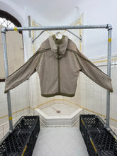 Load image into Gallery viewer, 2000s Mandarina Duck Reversible Linen/Towel Hoodie with Neck Cutout- Size M