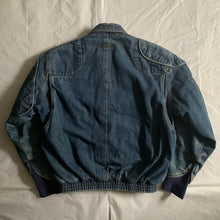 Load image into Gallery viewer, aw1986 Katharine Hamnett Denim Cargo Bomber Jacket - Size L