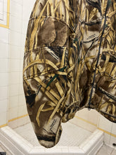Load image into Gallery viewer, 2000s Griffin Wetlands Camo Combat Jacket with Back Pouch Pocket - Size L