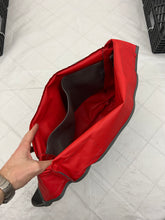 Load image into Gallery viewer, Late 1990s Mandarina Duck Slate Green Messenger Bag - Size OS