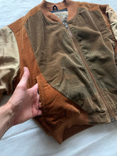 Load image into Gallery viewer, 1990s Armani Painted Corduroy and Velour Bomber - Size XL