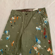Load image into Gallery viewer, 2011 CDGH Green Paint Splattered Work Pants - Size XL