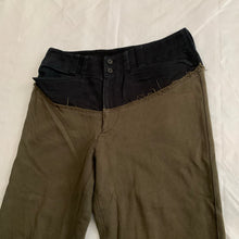 Load image into Gallery viewer, aw2004 Issey Miyake Reconstructed Switch Fabric Paneling Pants - Size L