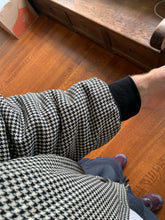 Load image into Gallery viewer, 1990s Katharine Hamnett Houndstooth Bomber Jacket - Size M