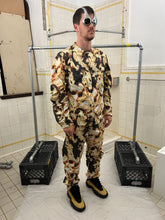 Load image into Gallery viewer, aw2010 Issey Miyake Articulated Sleeve Nylon Lava Graphic Jacket - Size XL