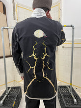 Load image into Gallery viewer, ss2000 Issey Miyake x Takashi Murakami Reversible Long Work Coat - Size M