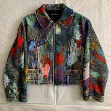 Load image into Gallery viewer, 1991 CDG Cropped Painted Wool Jacket - Size S