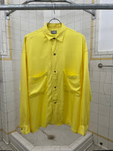 Load image into Gallery viewer, 1980s Marithe Francois Girbaud Silky Yellow Button Down - Size M