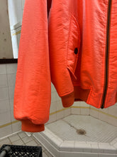 Load image into Gallery viewer, 1990s Armani Oversized Metallic Orange Bomber - Size XL